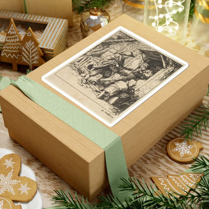 SKU:TSS-STICK-DRNVN-6X6-21 Sizes:6" × 6" Types:White