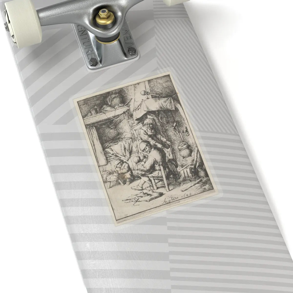 SKU:TSS-STICK-DRNVN-6X6-13RZ3 Sizes:6" × 6" Types:Transparent