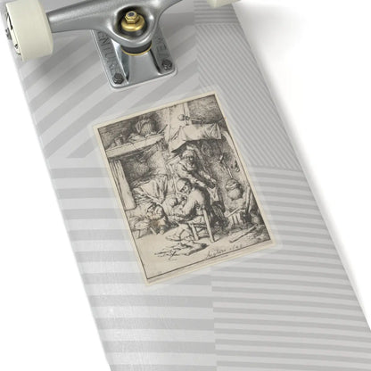SKU:TSS-STICK-DRNVN-6X6-13RZ3 Sizes:6" × 6" Types:Transparent
