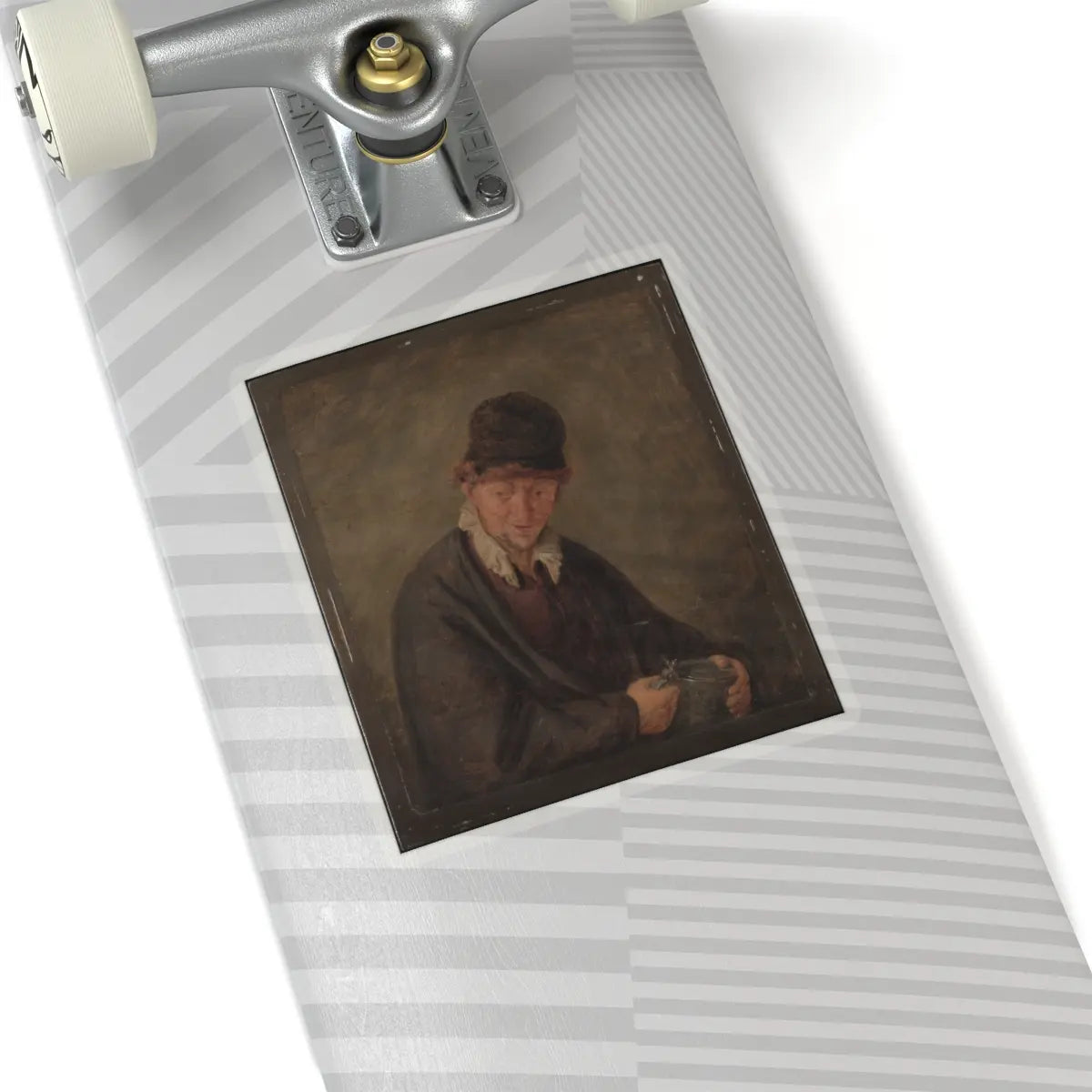 SKU:TSS-STICK-DRNVN-6X6-1N0B5 Sizes:6" × 6" Types:Transparent