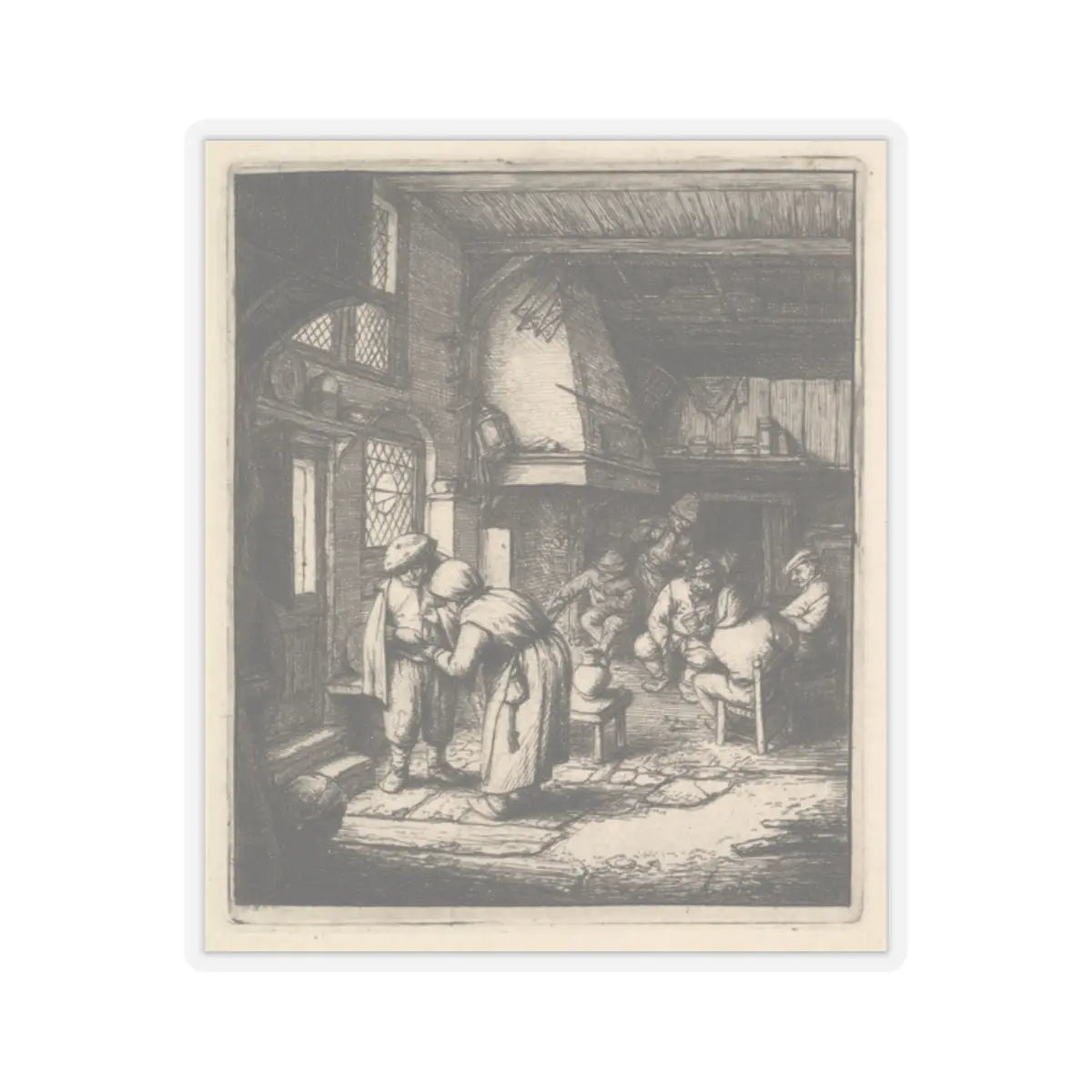 SKU:TSS-STICK-DRNVN-2X2-13RZK Sizes:2" × 2" Types:Transparent