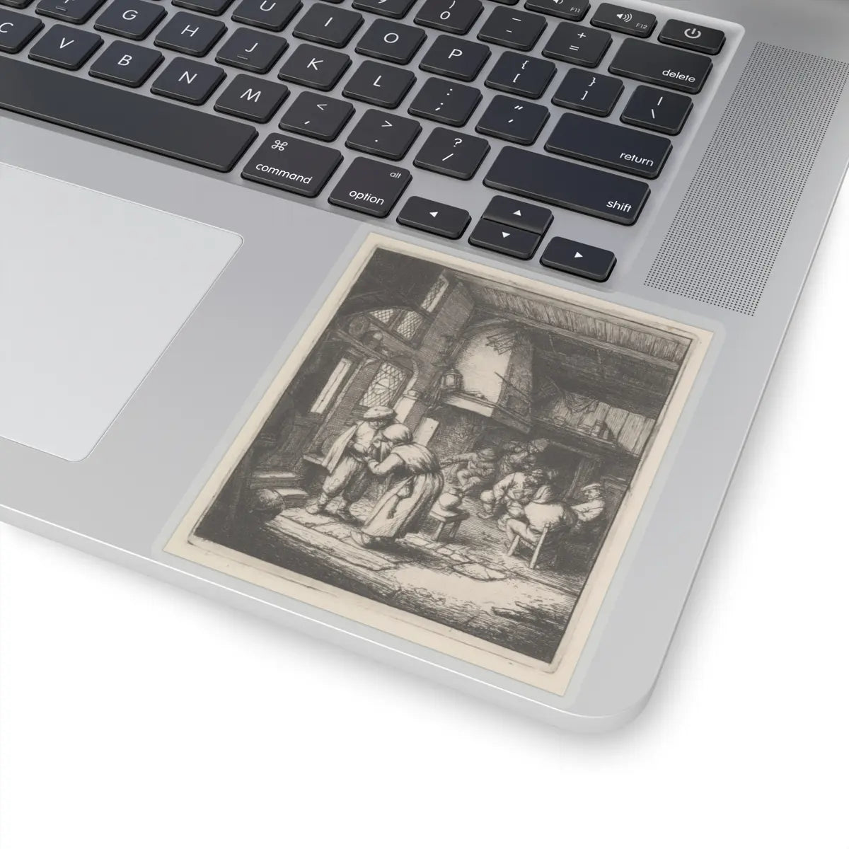 SKU:TSS-STICK-DRNVN-4X4-13RZK Sizes:4" × 4" Types:Transparent