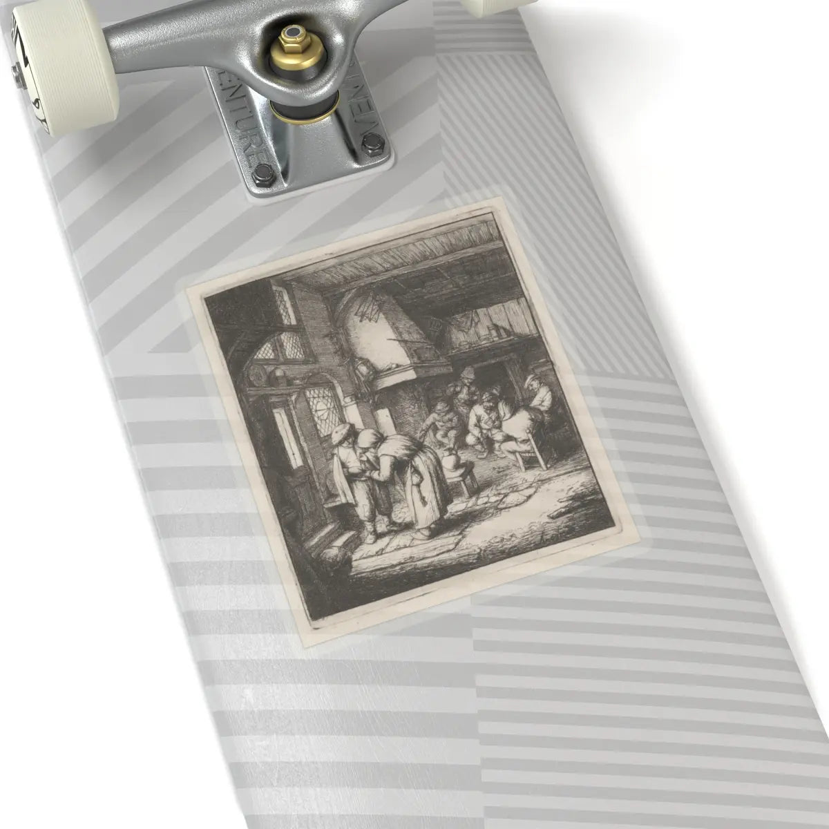 SKU:TSS-STICK-DRNVN-6X6-13RZK Sizes:6" × 6" Types:Transparent