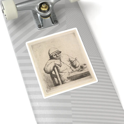 SKU:TSS-STICK-DRNVN-6X6-41 Sizes:6" × 6" Types:White