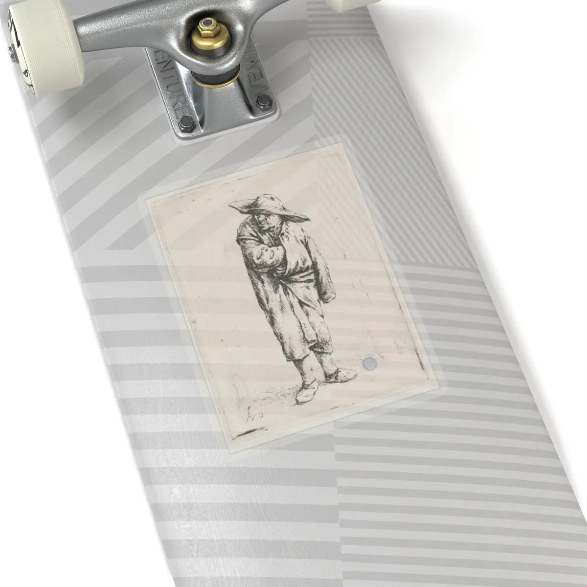 SKU:TSS-STICK-DRNVN-6X6-13RZN Sizes:6" × 6" Types:Transparent