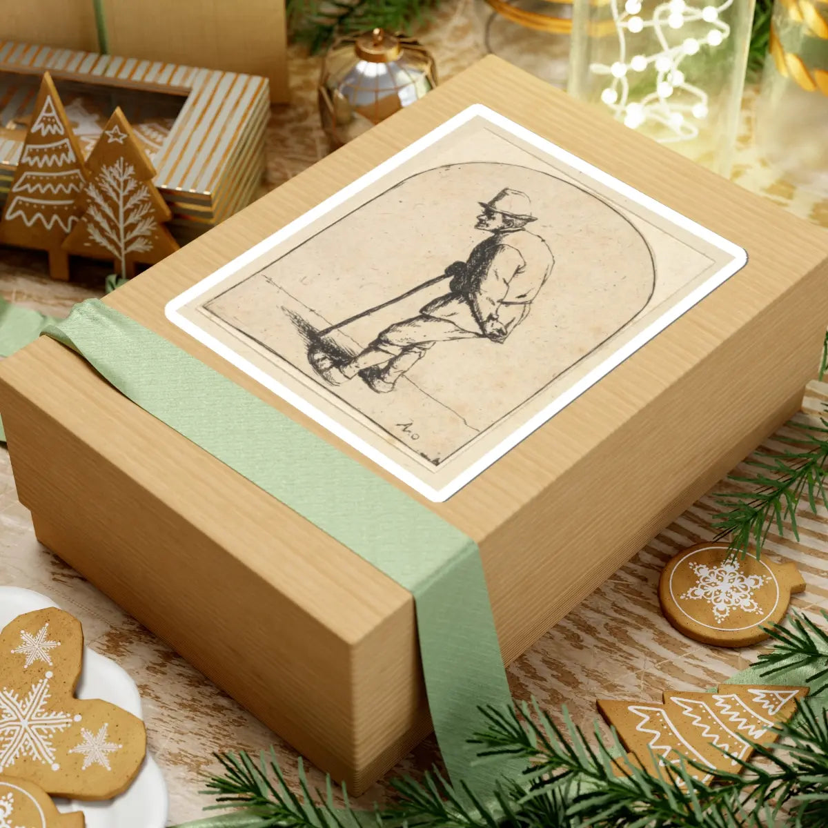 SKU:TSS-STICK-DRNVN-6X6-44 Sizes:6" × 6" Types:White