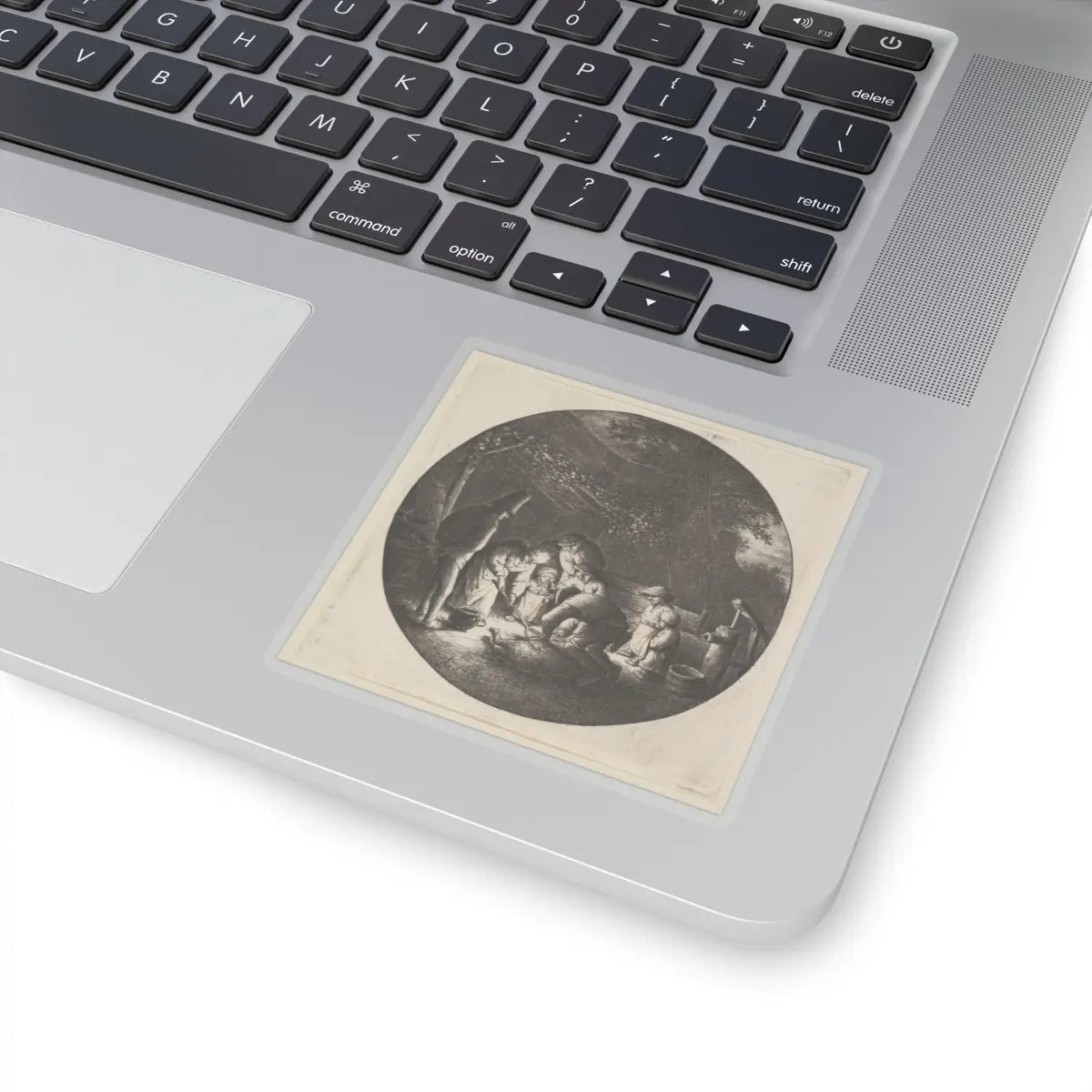 SKU:TSS-STICK-DRNVN-3X3-13RZR Sizes:3" × 3" Types:Transparent