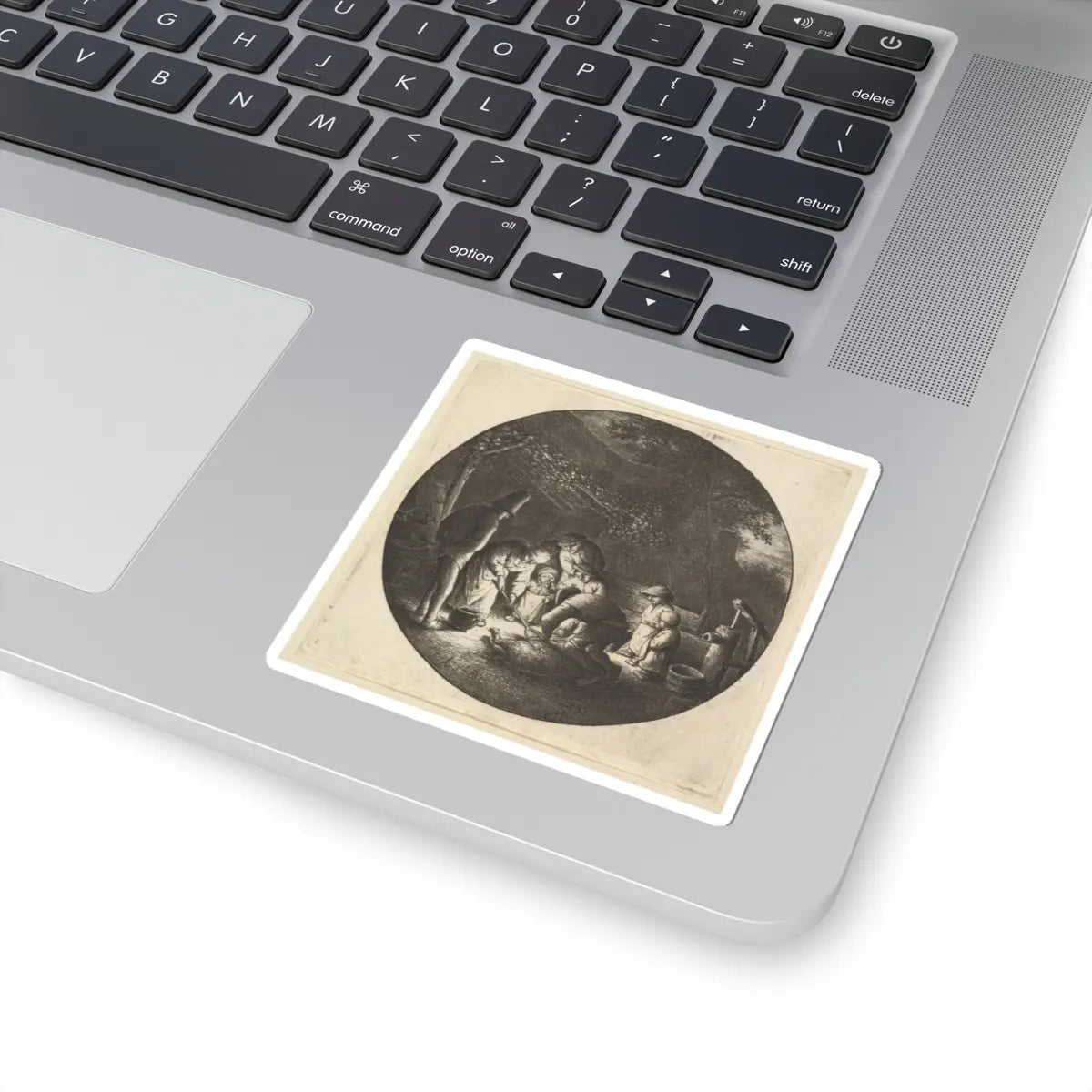 SKU:TSS-STICK-DRNVN-3X3-47 Sizes:3" × 3" Types:White