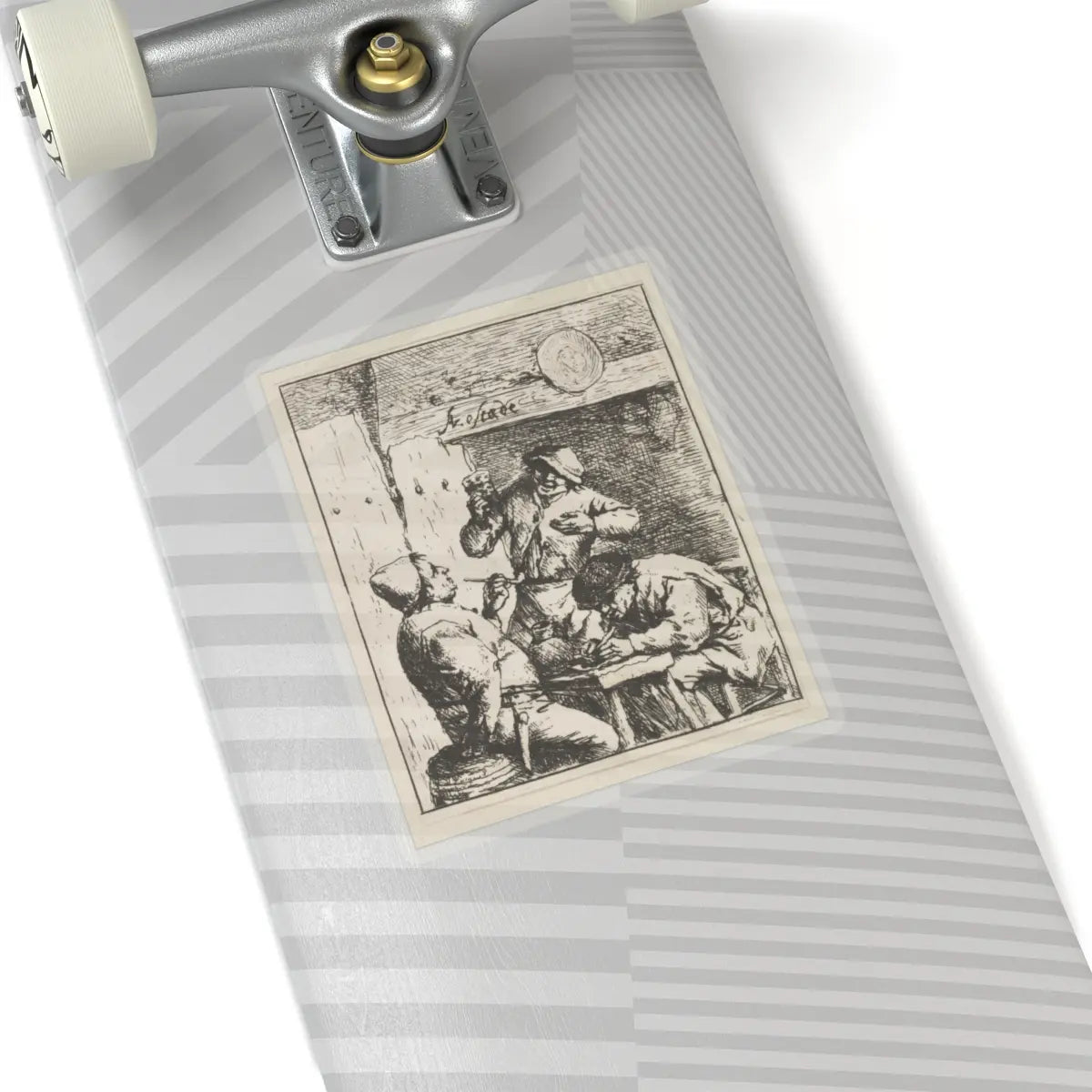 SKU:TSS-STICK-DRNVN-6X6-13RZS Sizes:6" × 6" Types:Transparent