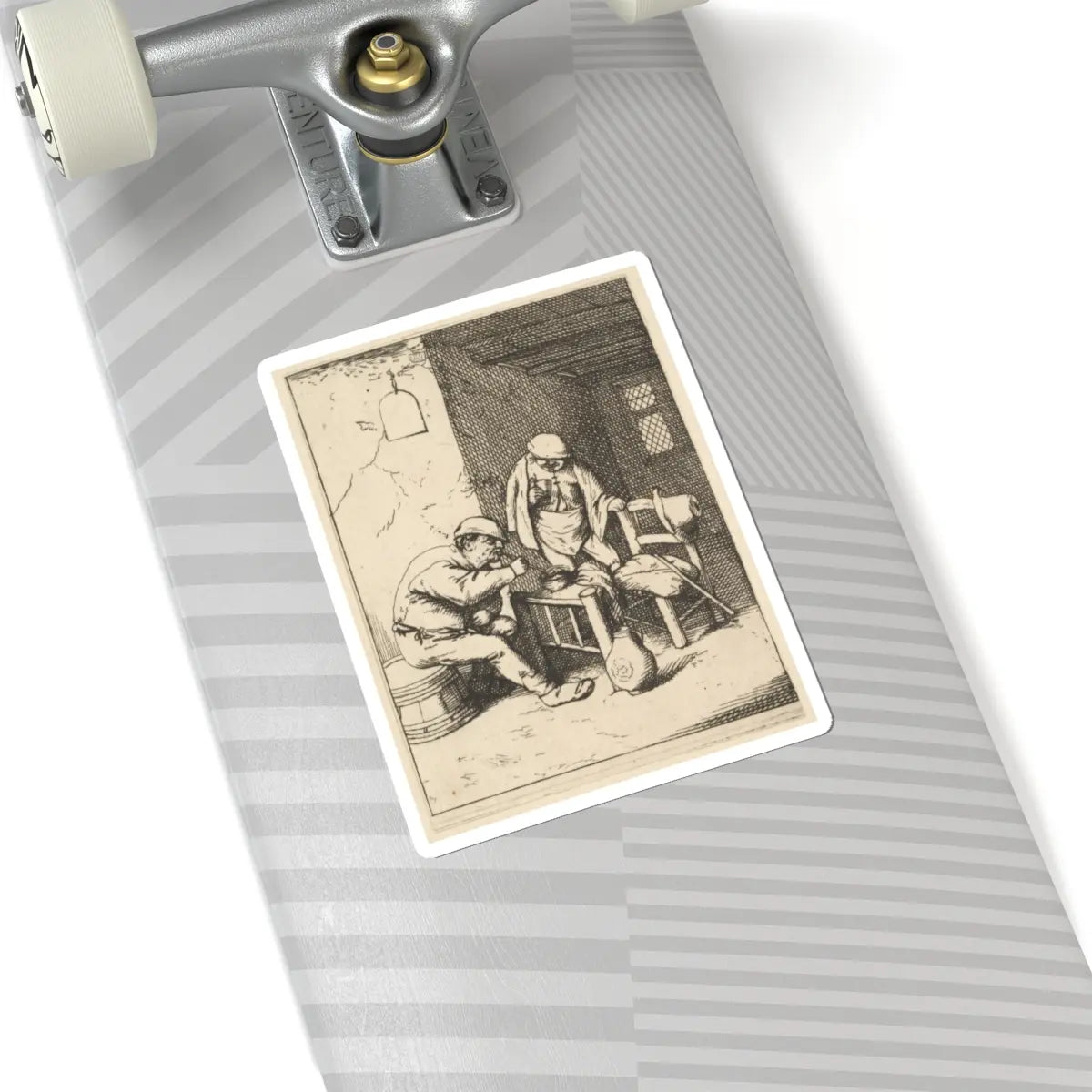 SKU:TSS-STICK-DRNVN-6X6-55 Sizes:6" × 6" Types:White