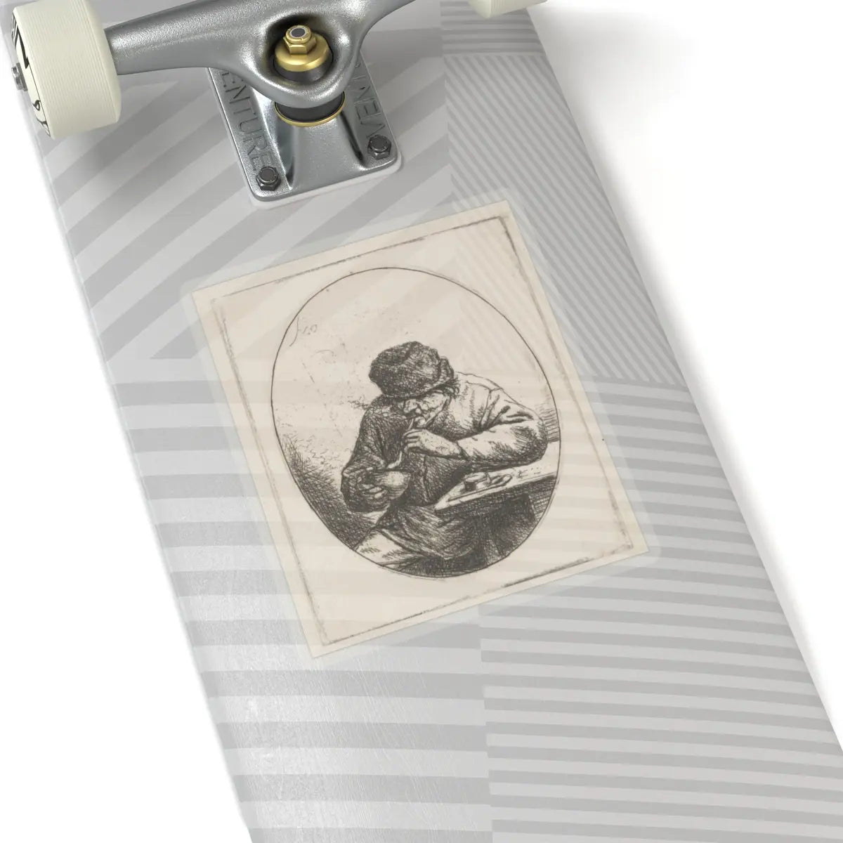 SKU:TSS-STICK-DRNVN-6X6-13S01 Sizes:6" × 6" Types:Transparent