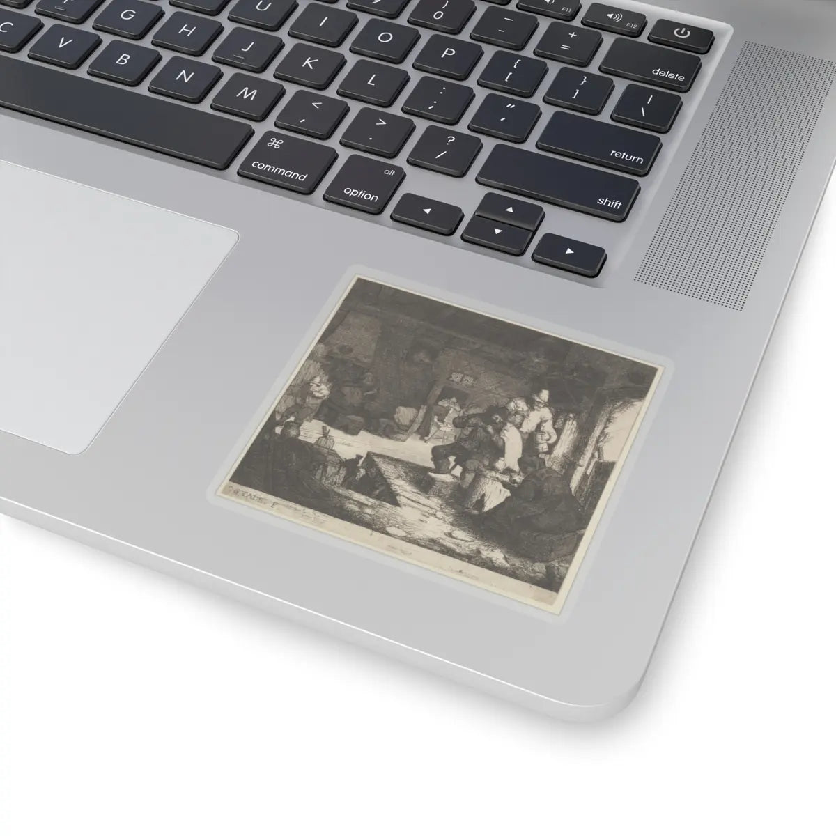 SKU:TSS-STICK-DRNVN-3X3-13S02 Sizes:3" × 3" Types:Transparent