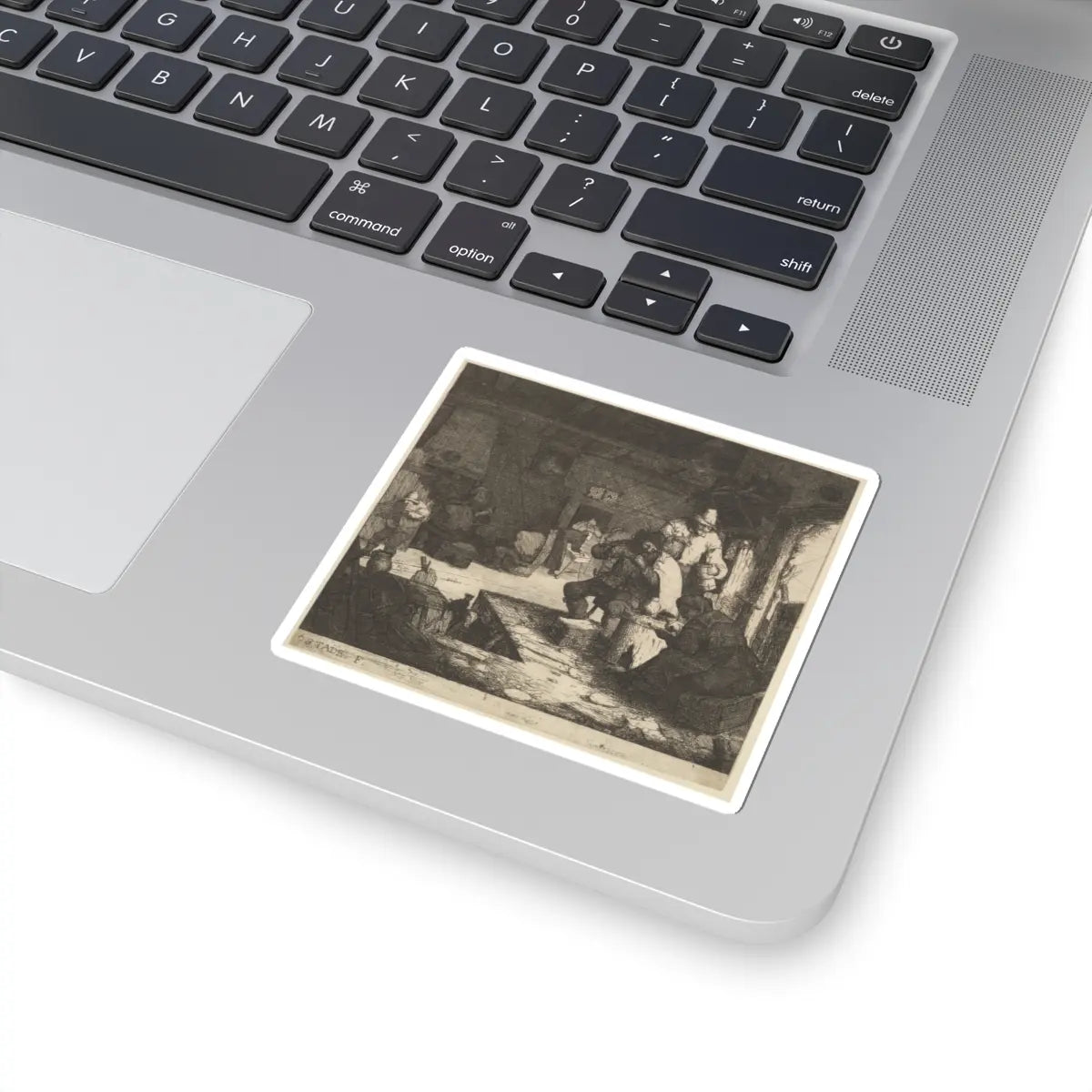 SKU:TSS-STICK-DRNVN-3X3-58 Sizes:3" × 3" Types:White