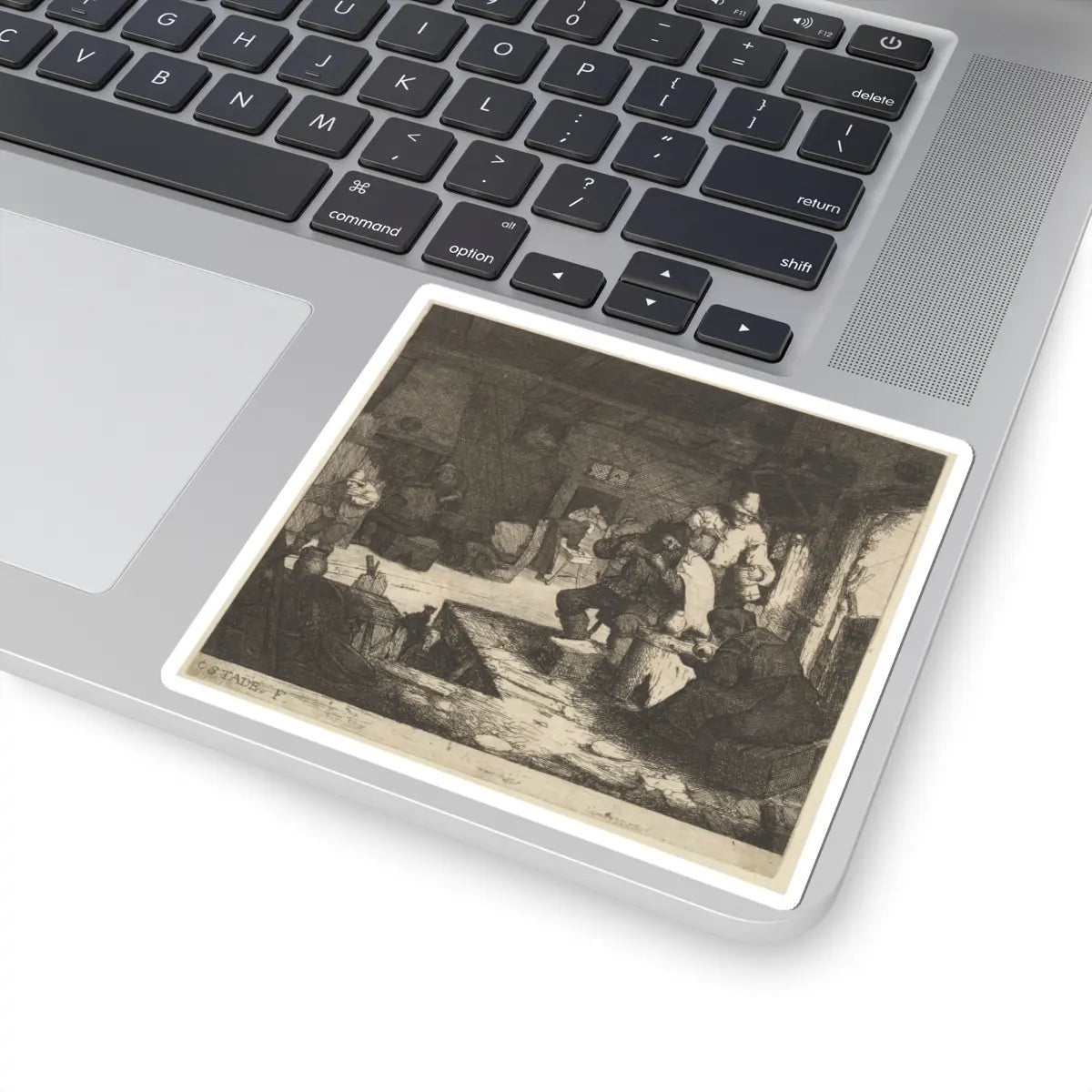 SKU:TSS-STICK-DRNVN-4X4-58 Sizes:4" × 4" Types:White