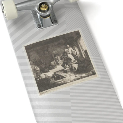 SKU:TSS-STICK-DRNVN-6X6-13S02 Sizes:6" × 6" Types:Transparent