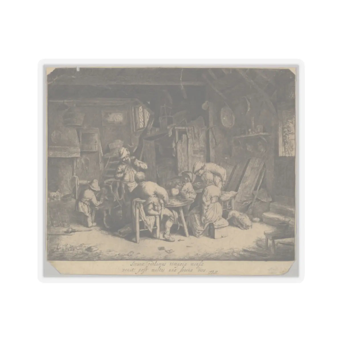 SKU:TSS-STICK-DRNVN-2X2-13S07 Sizes:2" × 2" Types:Transparent