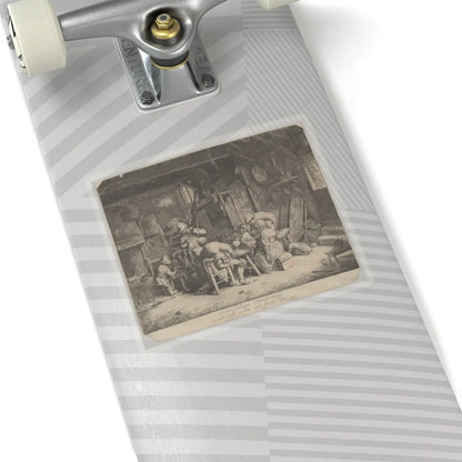 SKU:TSS-STICK-DRNVN-6X6-13S07 Sizes:6" × 6" Types:Transparent