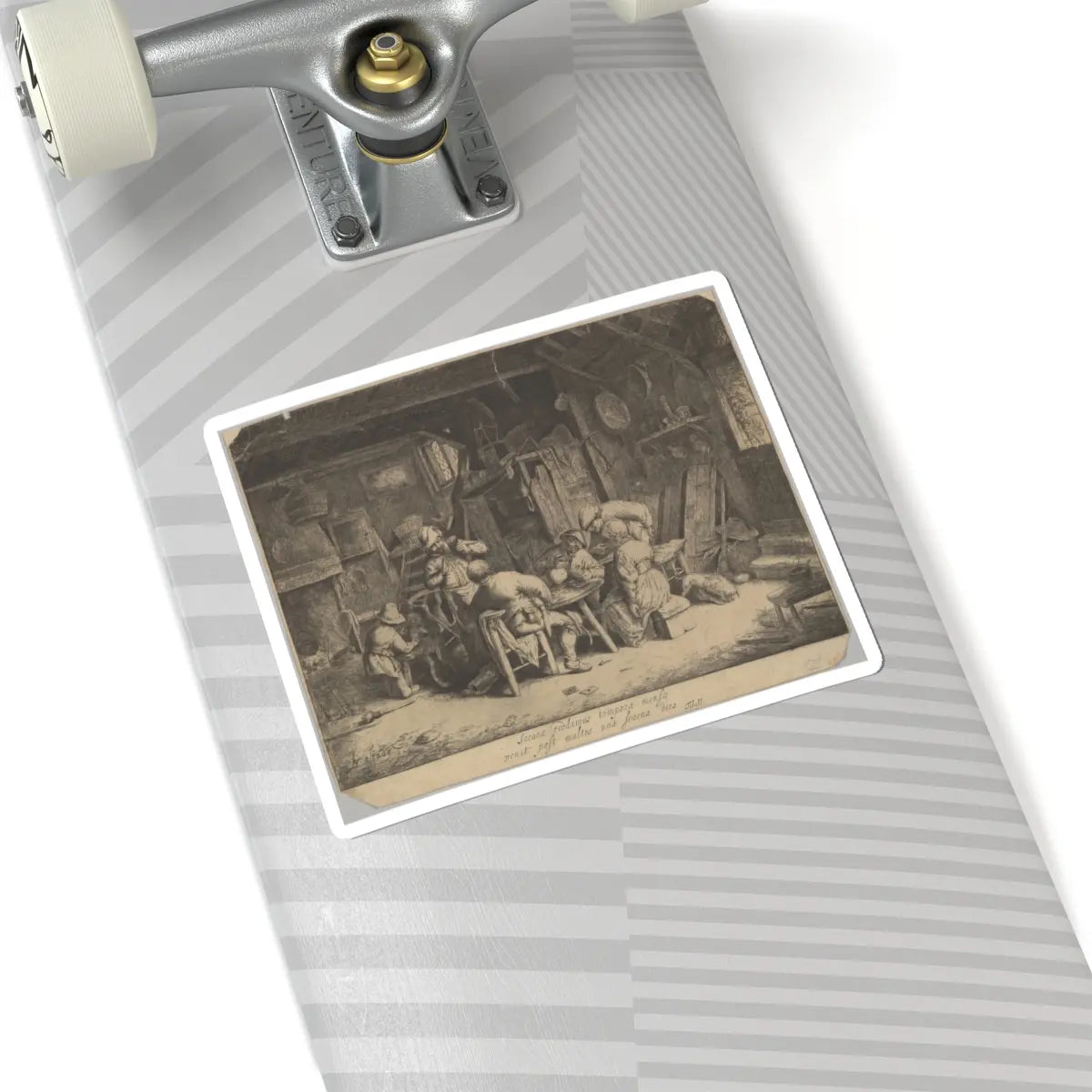 SKU:TSS-STICK-DRNVN-6X6-63 Sizes:6" × 6" Types:White