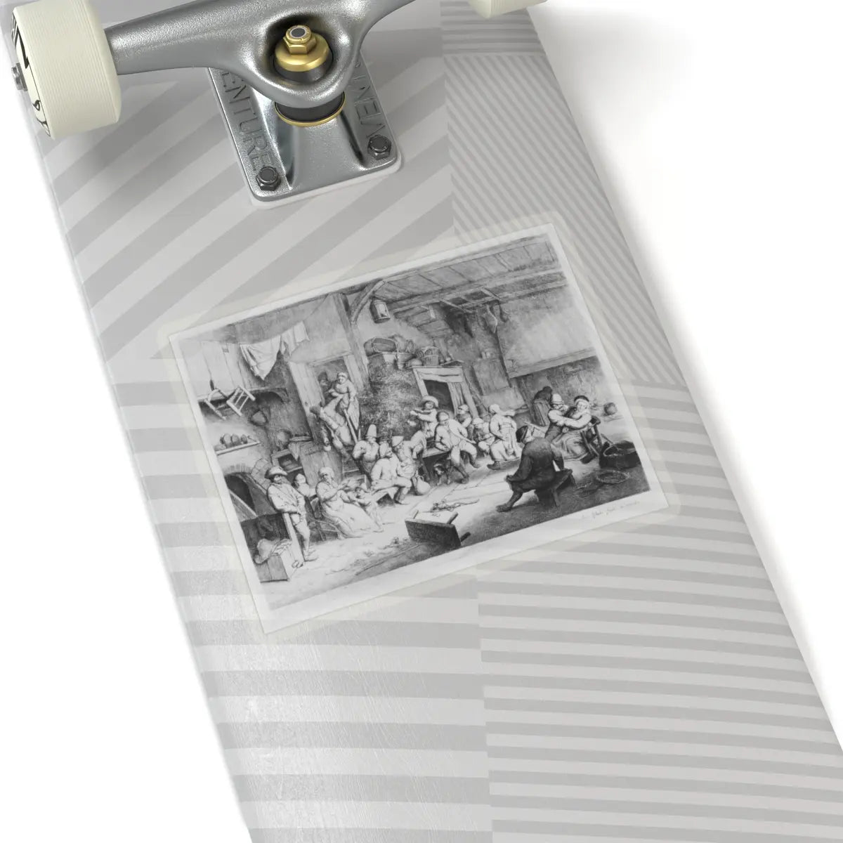 SKU:TSS-STICK-DRNVN-6X6-13S0A Sizes:6" × 6" Types:Transparent