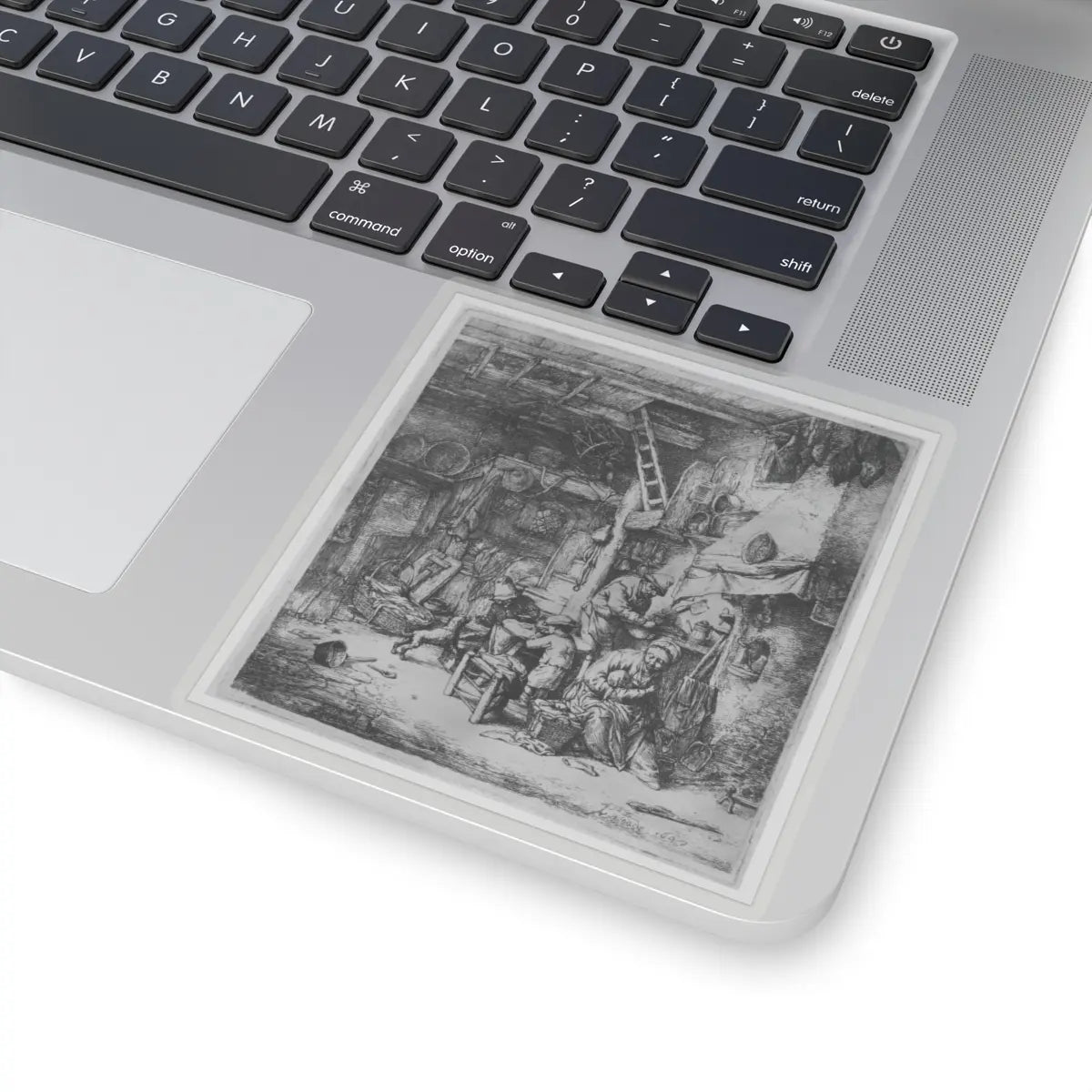 SKU:TSS-STICK-DRNVN-4X4-13S0F Sizes:4" × 4" Types:Transparent