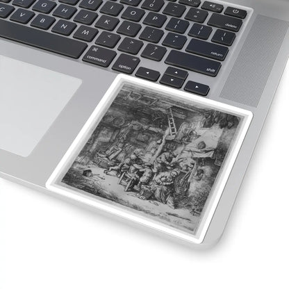 SKU:TSS-STICK-DRNVN-4X4-71 Sizes:4" × 4" Types:White