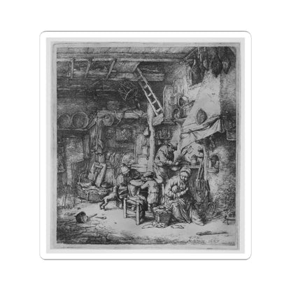 SKU:TSS-STICK-DRNVN-6X6-71 Sizes:6" × 6" Types:White