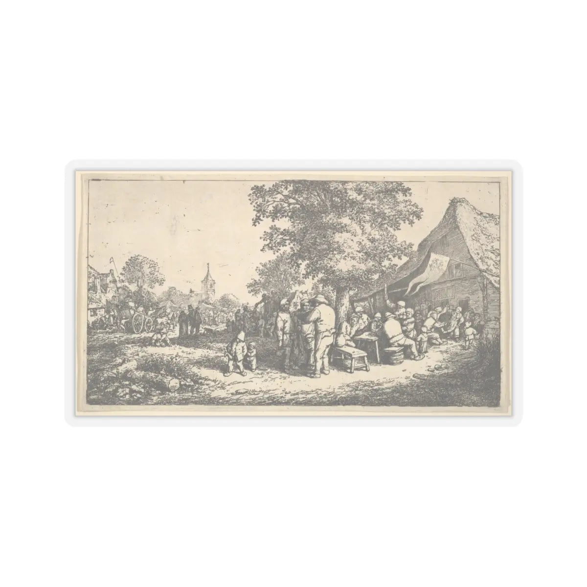 SKU:TSS-STICK-DRNVN-6X6-13S0J Sizes:6" × 6" Types:Transparent