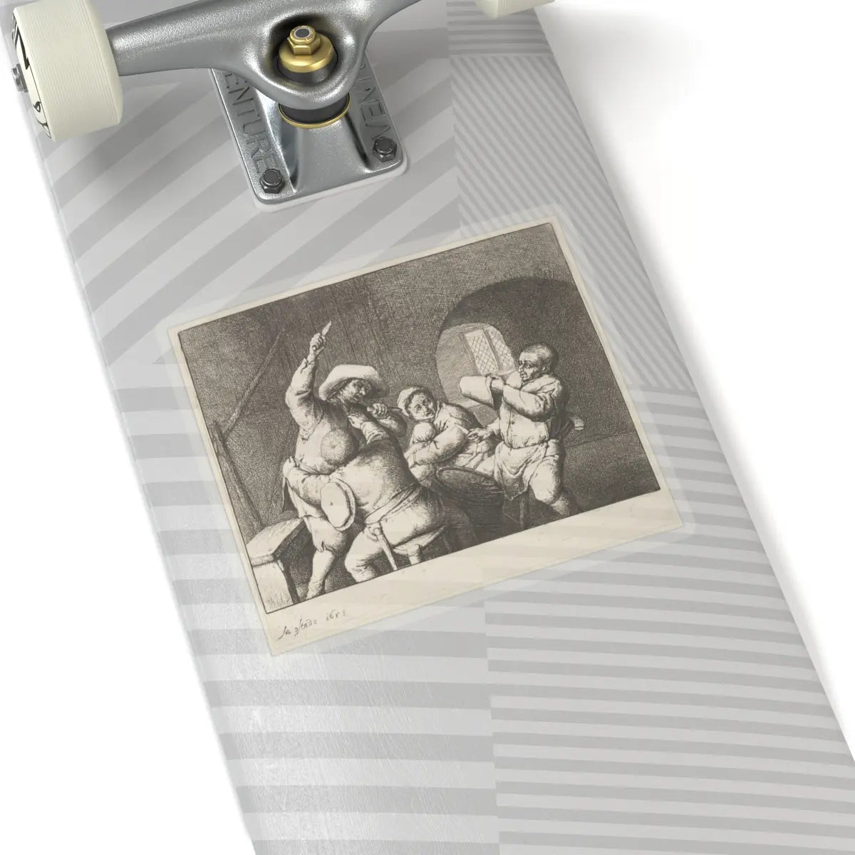 SKU:TSS-STICK-DRNVN-6X6-13S0K Sizes:6" × 6" Types:Transparent
