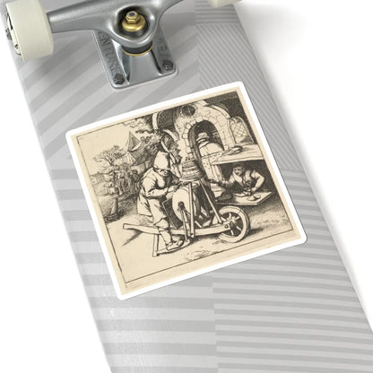 SKU:TSS-STICK-DRNVN-6X6-77 Sizes:6" × 6" Types:White
