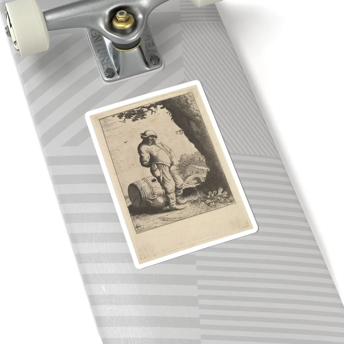 SKU:TSS-STICK-DRNVN-6X6-82 Sizes:6" × 6" Types:White