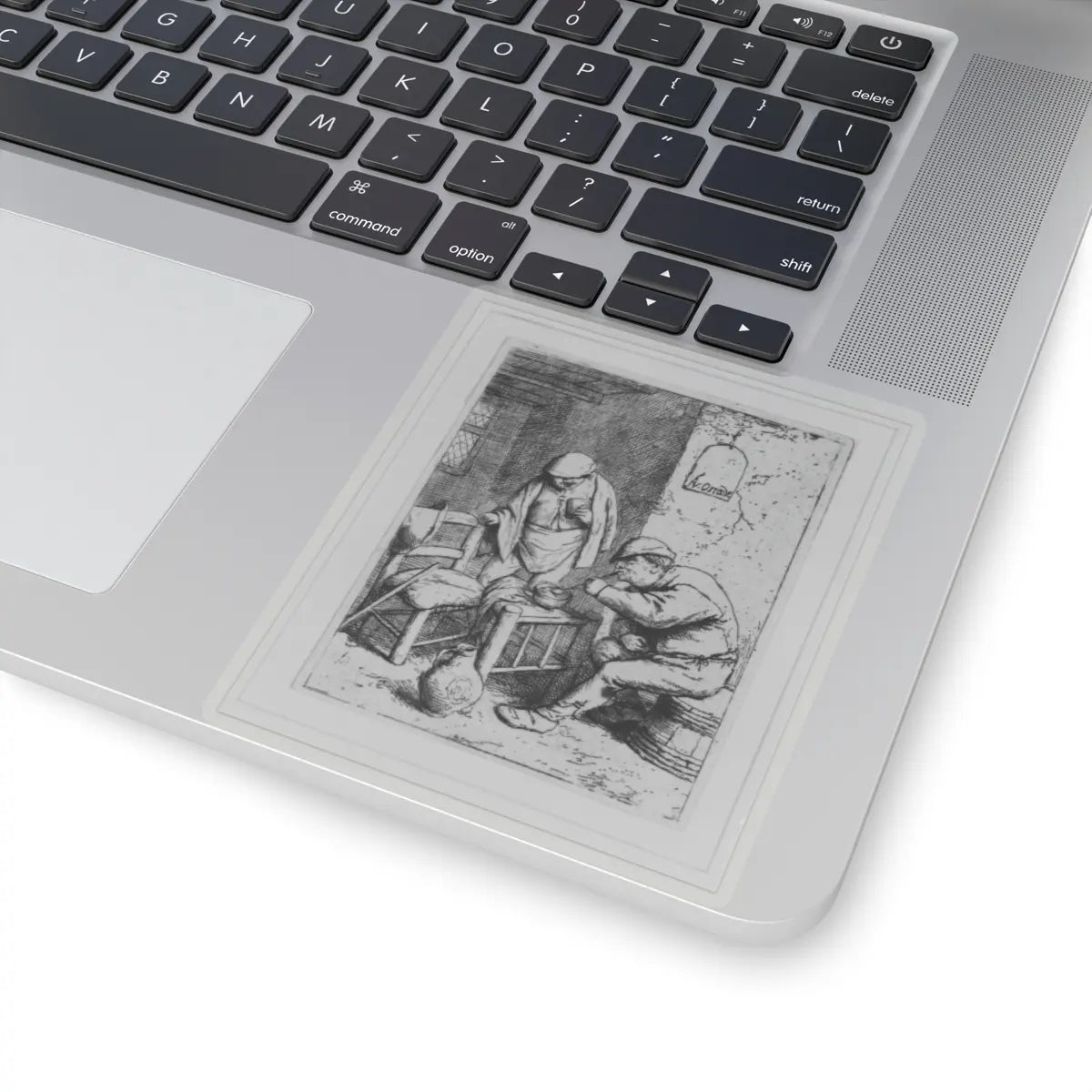 SKU:TSS-STICK-DRNVN-4X4-13S0W Sizes:4" × 4" Types:Transparent