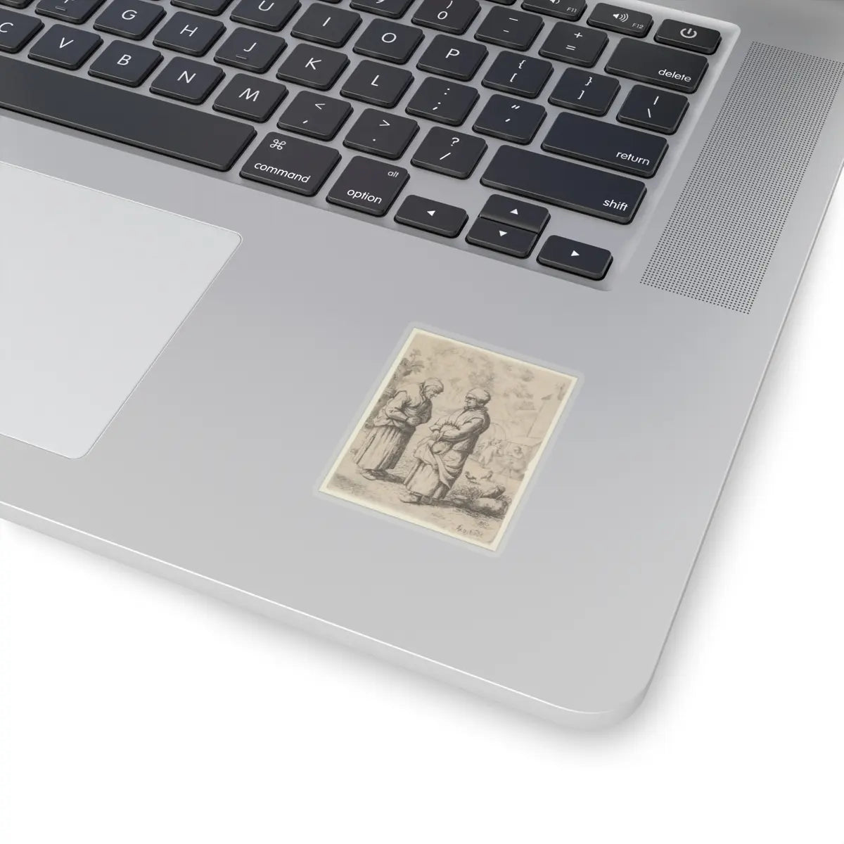 SKU:TSS-STICK-DRNVN-2X2-13S10 Sizes:2" × 2" Types:Transparent