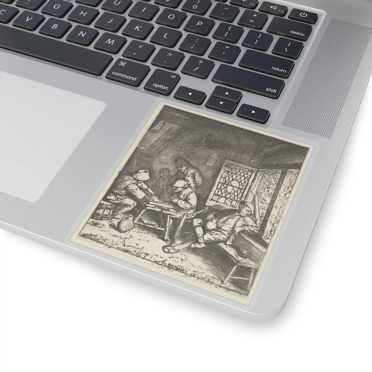 SKU:TSS-STICK-DRNVN-4X4-13S13 Sizes:4" × 4" Types:Transparent