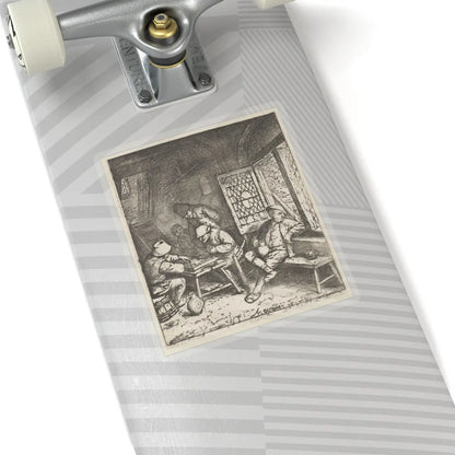 SKU:TSS-STICK-DRNVN-6X6-13S13 Sizes:6" × 6" Types:Transparent