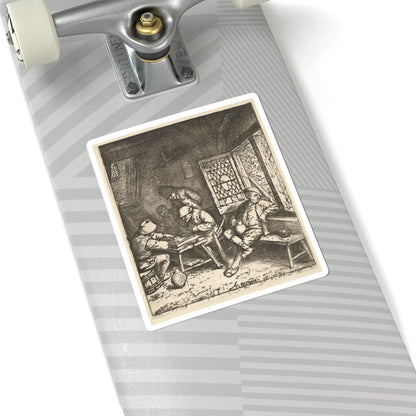 SKU:TSS-STICK-DRNVN-6X6-95 Sizes:6" × 6" Types:White
