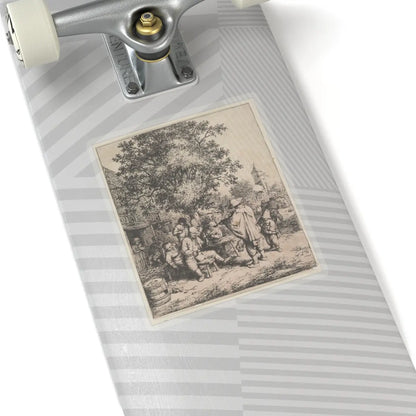 SKU:TSS-STICK-DRNVN-6X6-13S17 Sizes:6" × 6" Types:Transparent