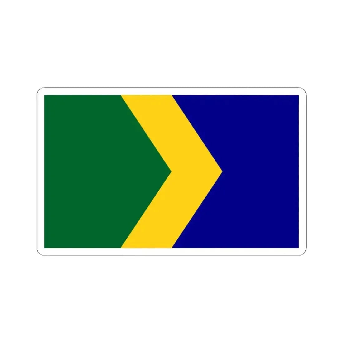 Advance Australia flag 2015 (Australia) STICKER Vinyl Kiss-Cut Decal 3 Inch White - The Sticker Space