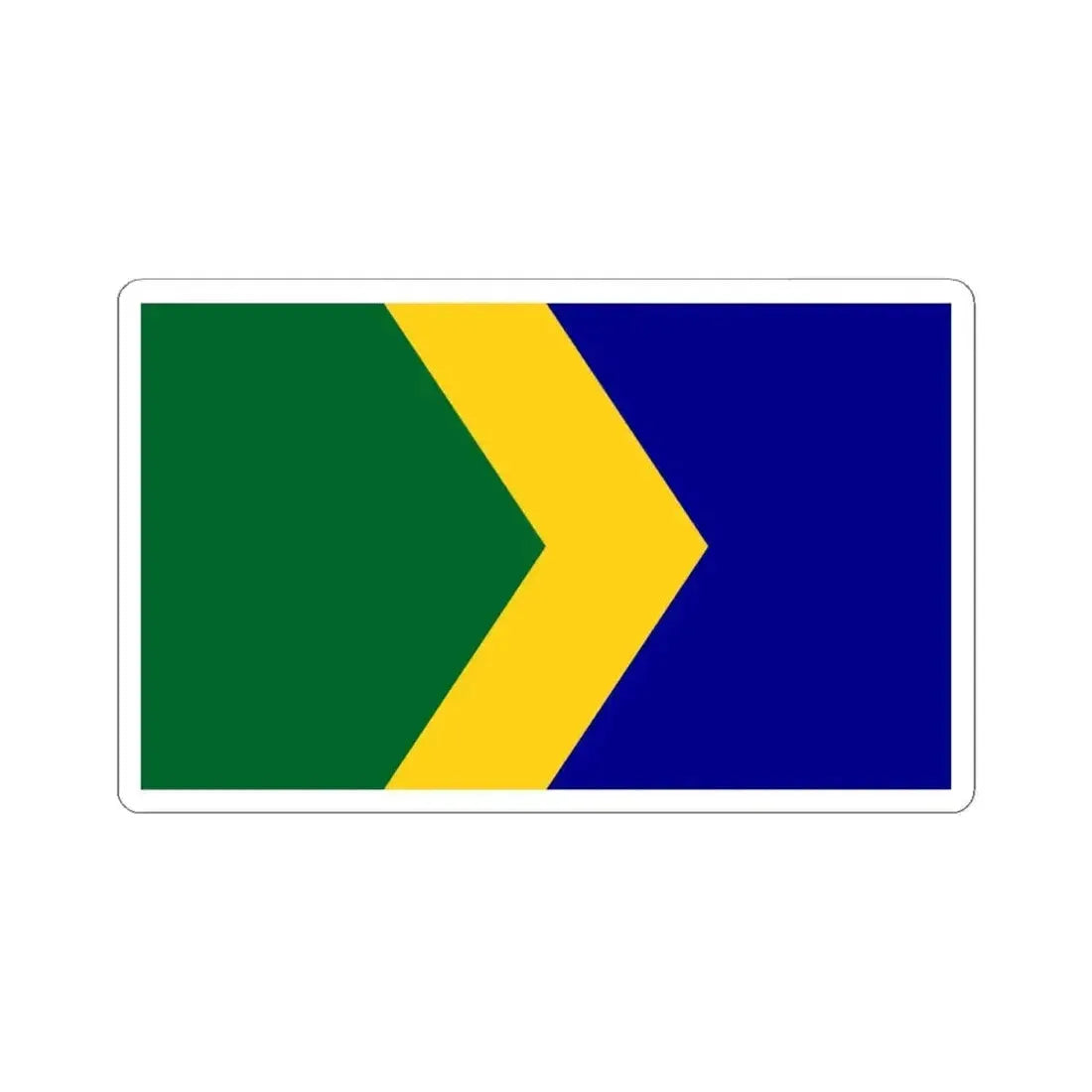 Advance Australia flag 2015 (Australia) STICKER Vinyl Kiss-Cut Decal 4 Inch White - The Sticker Space