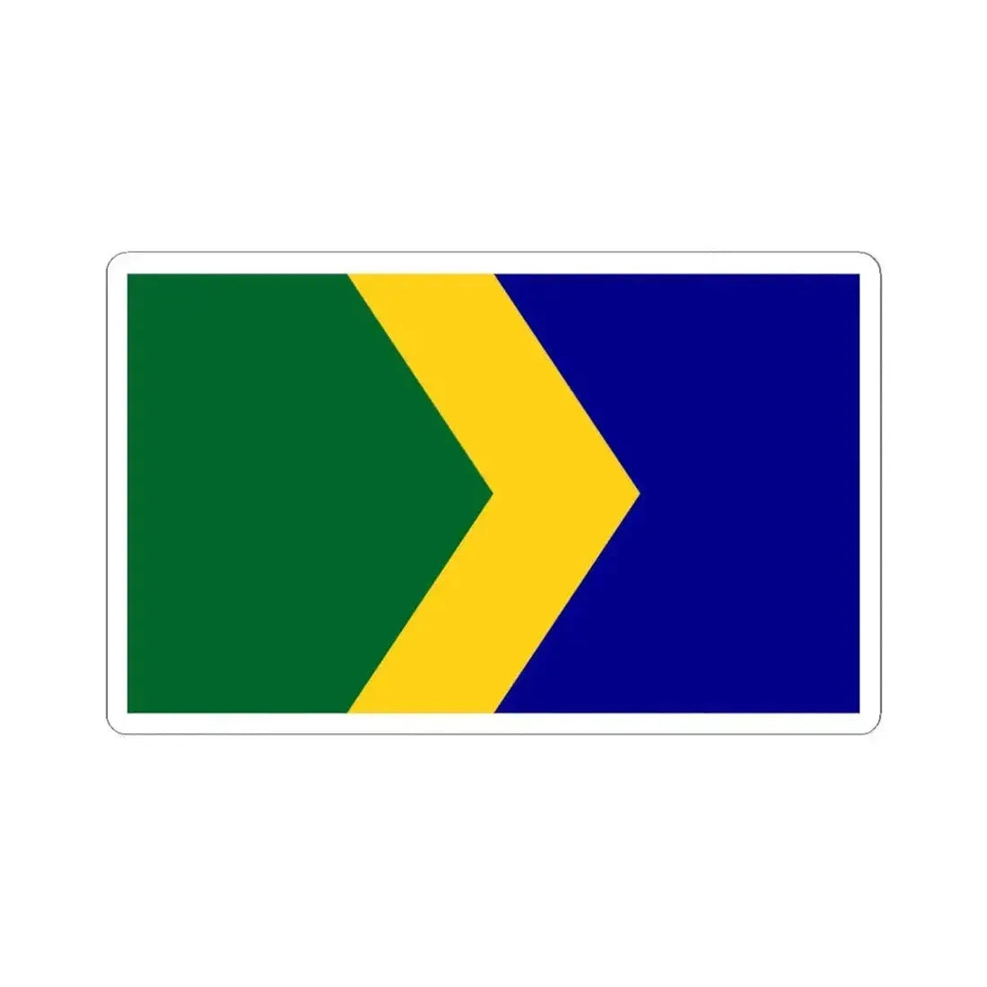 Advance Australia flag 2015 (Australia) STICKER Vinyl Kiss-Cut Decal 6 Inch White - The Sticker Space