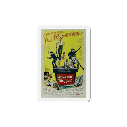 Advance to the Rear 1964 Movie Poster Refrigerator Magnet 5 Inch - The Sticker Space