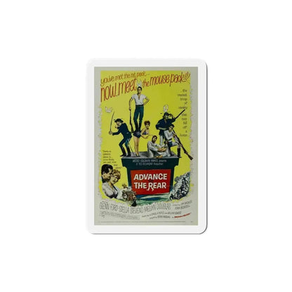 Advance to the Rear 1964 Movie Poster Refrigerator Magnet 6 Inch - The Sticker Space