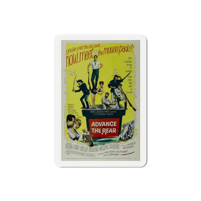 Advance to the Rear 1964 Movie Poster Refrigerator Magnet - The Sticker Space