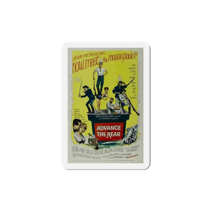 Advance to the Rear 1964 Movie Poster Refrigerator Magnet - The Sticker Space