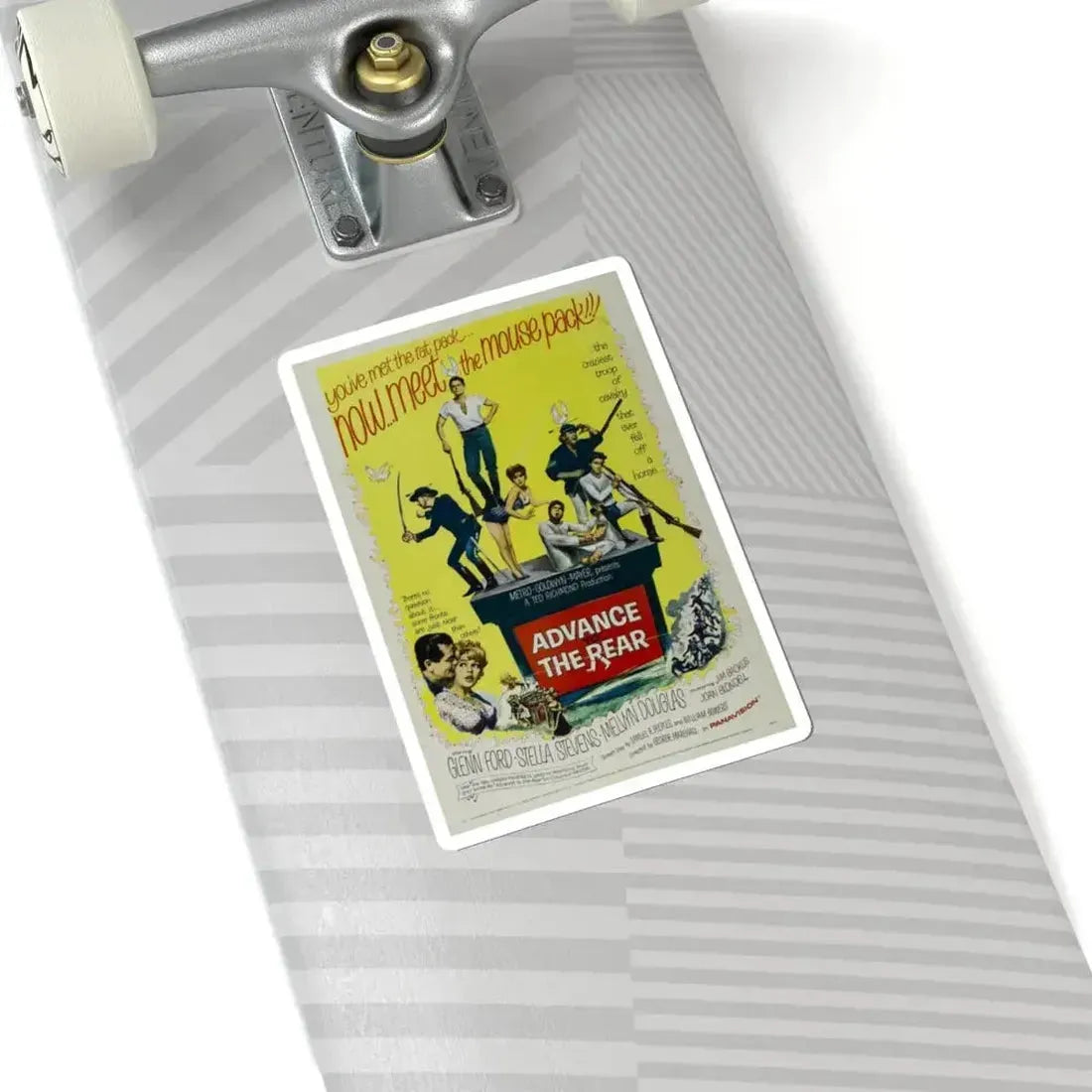 Advance to the Rear 1964 Movie Poster - STICKER Vinyl Kiss-Cut Decal - The Sticker Space
