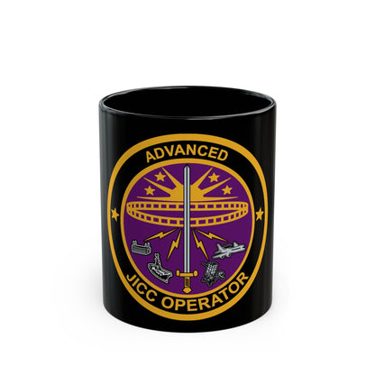 Advanced JICC Operator (U.S. Air Force) Black Coffee Mug-11oz-The Sticker Space