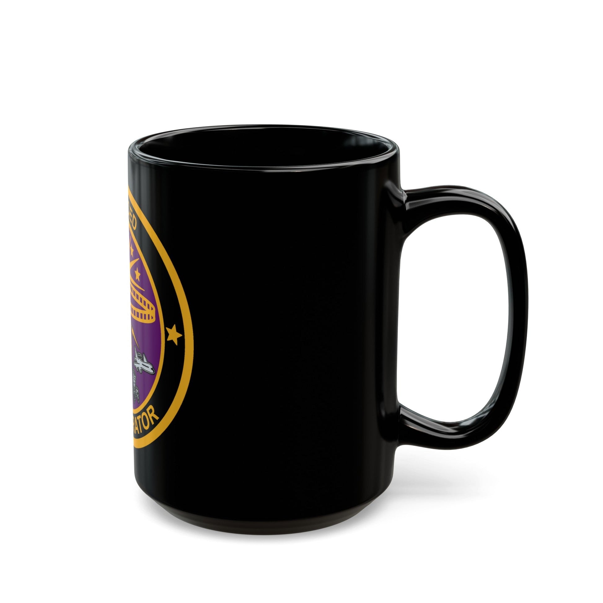 Advanced JICC Operator (U.S. Air Force) Black Coffee Mug-The Sticker Space