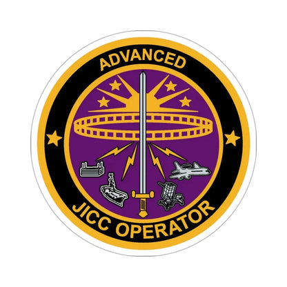 Advanced JICC Operator (U.S. Air Force) STICKER Vinyl Die-Cut Decal - The Sticker Space