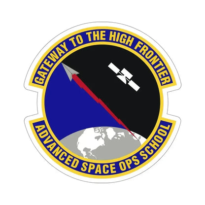 Advanced Space Operations School (U.S. Air Force) STICKER Vinyl Die-Cut Decal 5 Inch - The Sticker Space