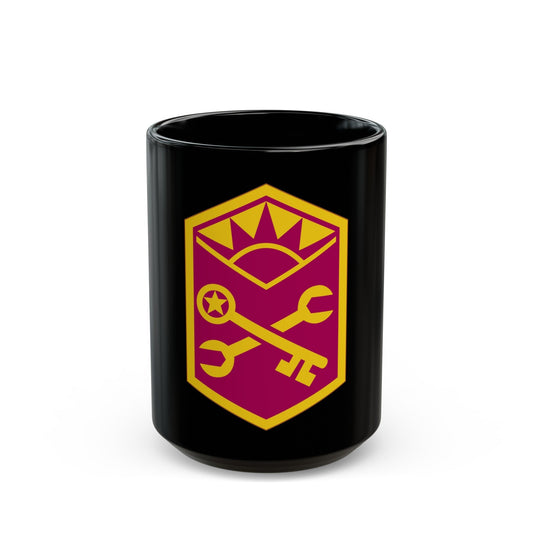 Advanced Weapons Support Command (U.S. Army) Black Coffee Mug-15oz-The Sticker Space