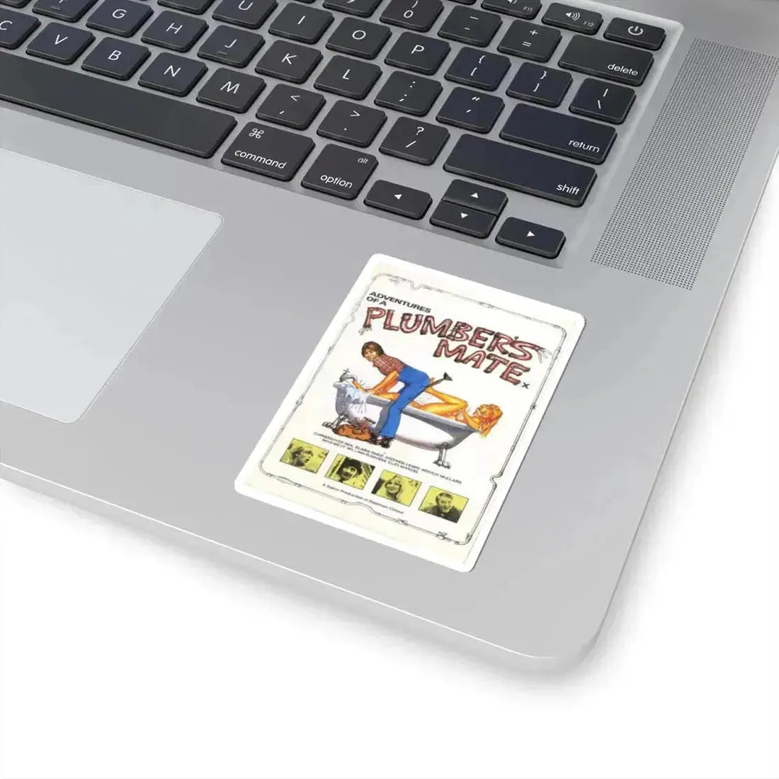 ADVENTURES OF A PLUMBER'S MATE 1978 Movie Poster - STICKER Vinyl Kiss-Cut Decal - The Sticker Space